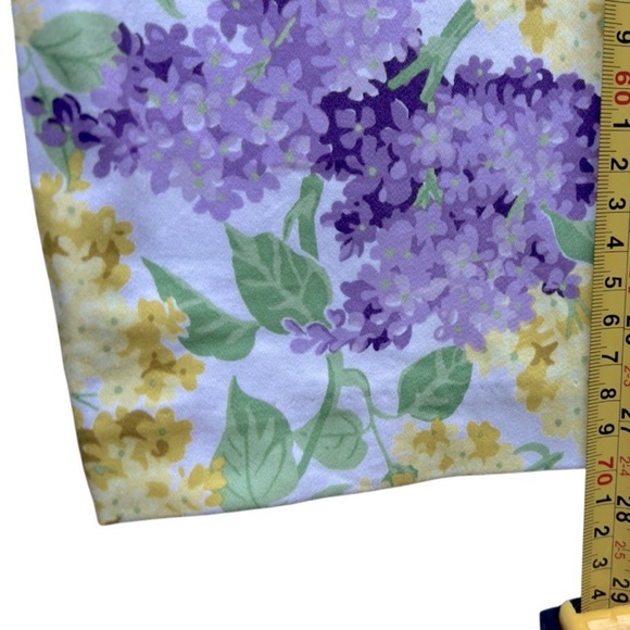 Janie and Jack Yellow and Purple Floral Blazer and Pants Set - Picture 8 of 11